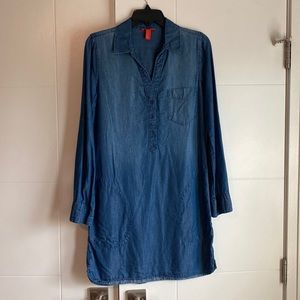 Chelsea and Violet chambray Shirt Dress